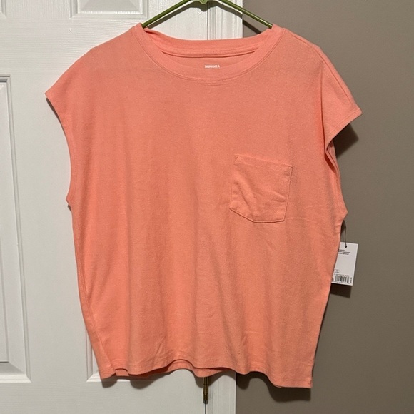 Sonoma Tops - Sonoma Peach Short Sleeve Women's Tee